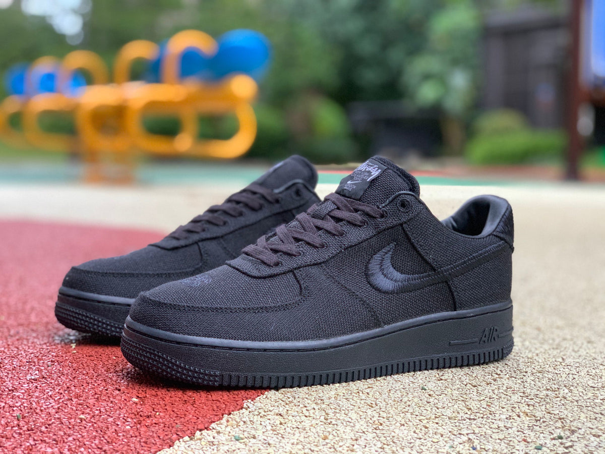 Nike Air Force 1 Low x Stüssy - Black