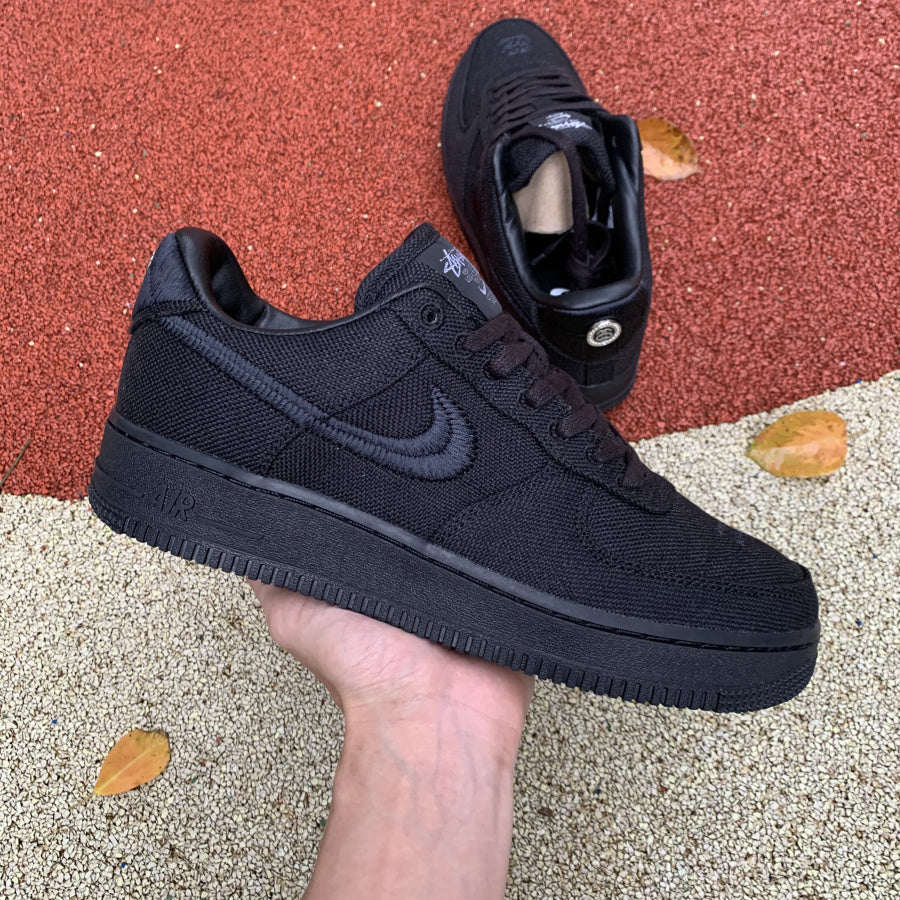 Nike Air Force 1 Low x Stüssy - Black
