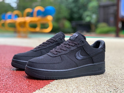 Nike Air Force 1 Low x Stüssy - Black