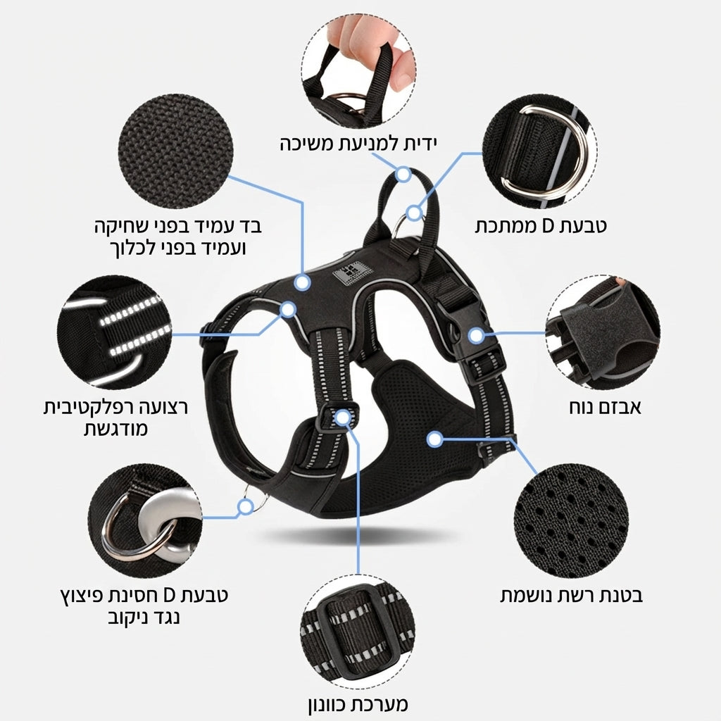 Dog body harness - Comfort 
